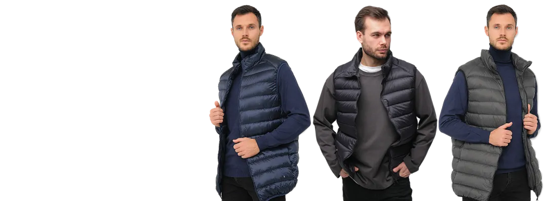 Пуховые жилеты 
