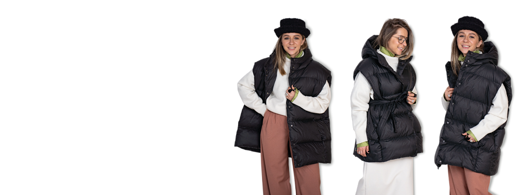 Жилет из 100% пуха